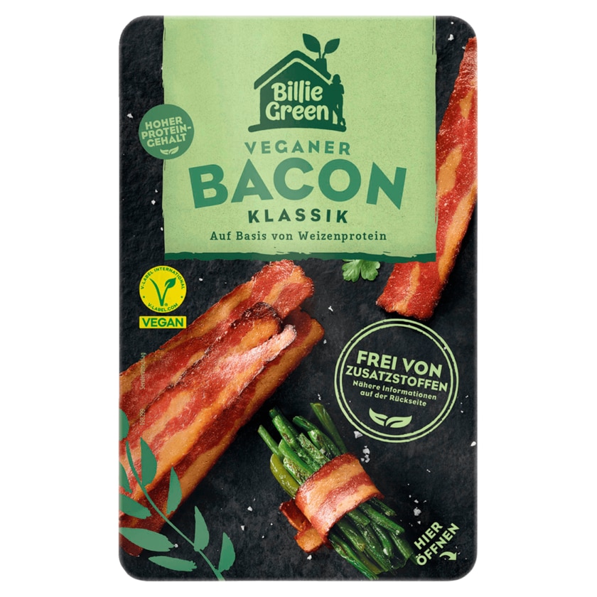 Billie Green Veganer Bacon 90g